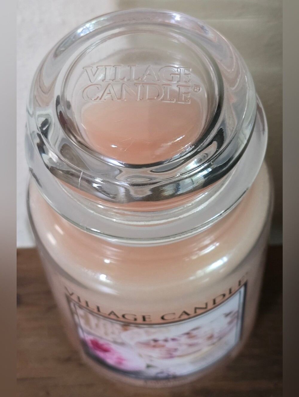 Village Candle ENLIGHTEN Large Jar 21.25 oz Spa Scented Candle Discontinued NEW - Picture 2 of 3